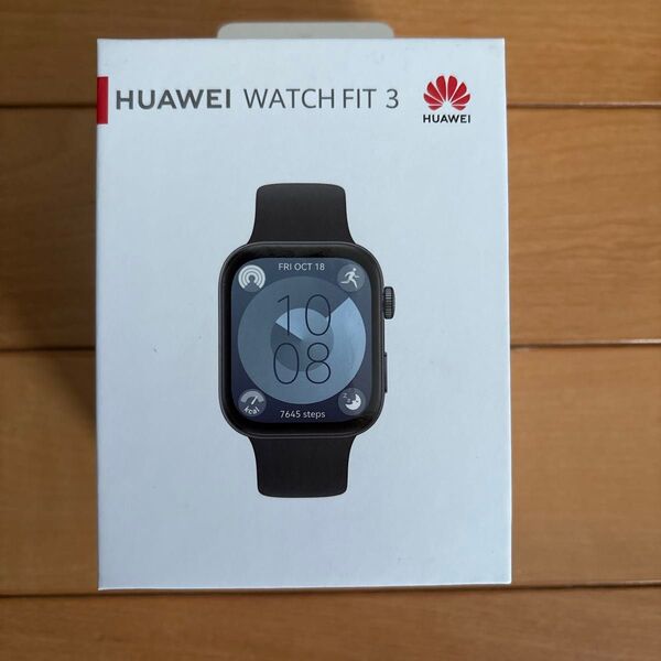 新品未開封 HUAWEI WATCH FIT3/Black スマートウォッチ