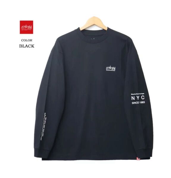 Manhattan Portage マンハッタンポーテージ 長袖Tシャツ