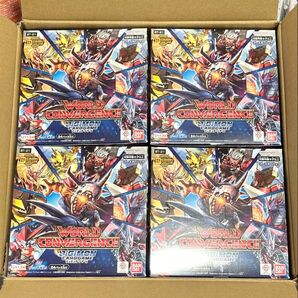 デジモンカード 12box 1カートン BT21 WORLD CONVERGENCE 八神太一 アドベンチャー