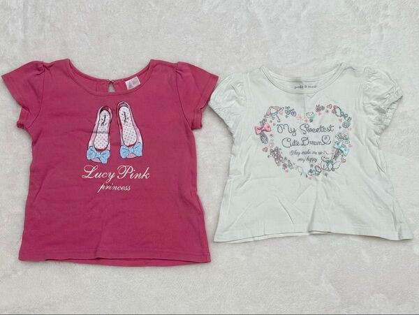 【100】 半袖Tシャツ 女の子 トップス