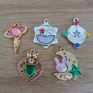 ☆美品☆レア☆プレミアムセボンスター まとめ売り 5個セット 2015年 トップのみ チャーム セーラームーン コラボ