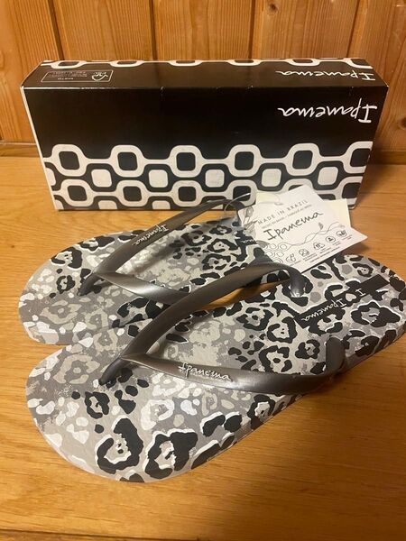 【未使用品】イパネマ IPANEMA SAFARI SC サンダル グレー/BRA36 JPN24