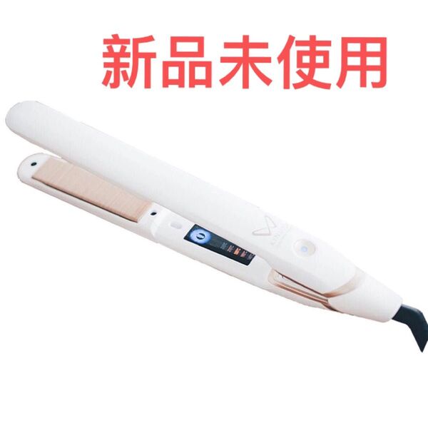 新品 KINUJO ストレートヘアアイロン Wワールドワイドモデル ホワイト 2WAY ヘアアイロン