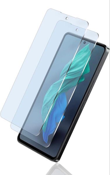 【2枚セット】対応 AQUOS R7 ガラスフィルム 視力を保護 目の疲れ軽減