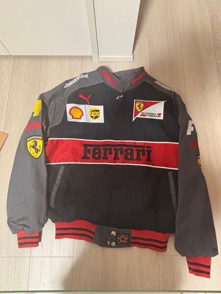 レーシングジャケット JH Design のフェラーリレーシングジャケットです。 古着で購入しました。 ジャケット 古着