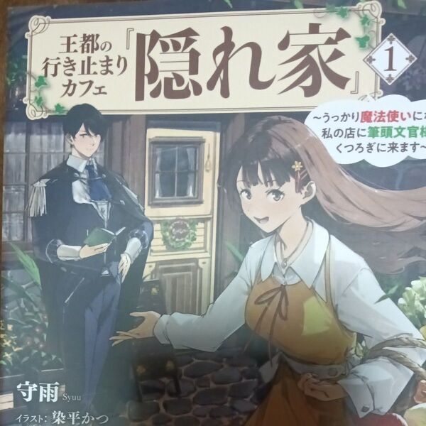 王都の行き止まりカフェ『隠れ家』 うっかり魔法使いになった私の店に筆頭文官様がくつろぎに来ます 1 (MFブックス) 守雨/著