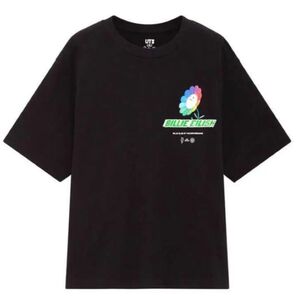 ユニクロUNIQLO ビリーアイリッシュ×村上隆UT ブラック XSサイズ 綿100% ★タグ有り♪