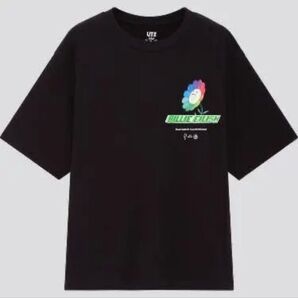 ユニクロUNIQLOビリー・アイリッシュ×村上隆 UT Lサイズ ブラック 綿100% ★タグ有♪