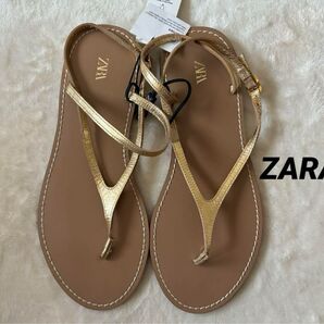 ZARA サンダル新品未使用