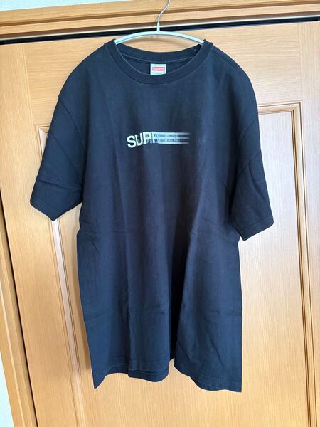Supreme Motion Logo Tee "Black" (23SS)