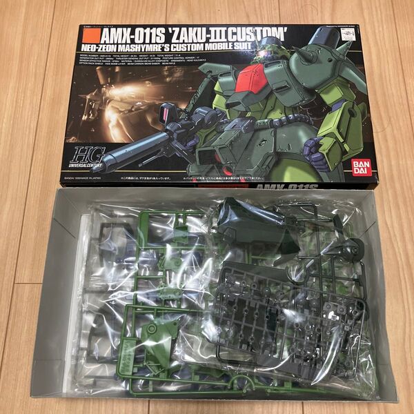 バンダイ HGUC 未組立 1/144 ザクIII改 プラモデル