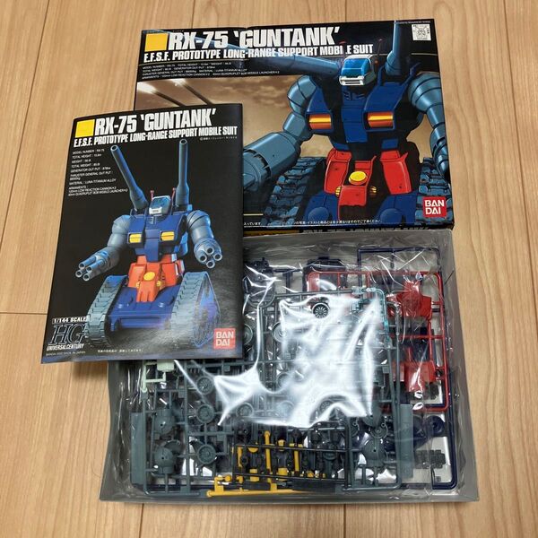 バンダイ HGUC 未組立 1/144ガンタンク プラモデル