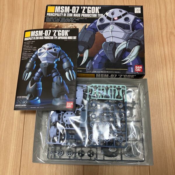 バンダイ HGUC 未組立1/144量産型ズゴック プラモデル