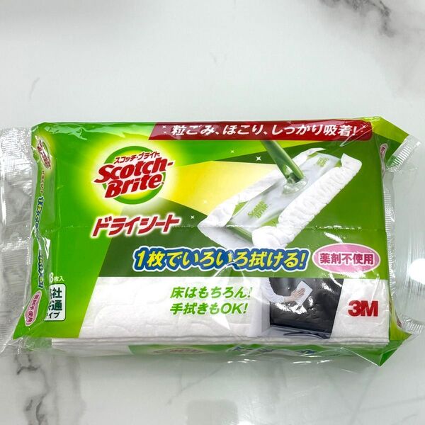 【即日発送可】Scotch-Brite ドライシート 18枚入り 1袋