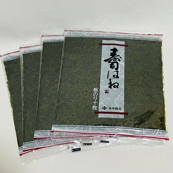 新品 板のり 海苔 板海苔 10枚 4袋セット まとめ売り 大量 のり まとめて