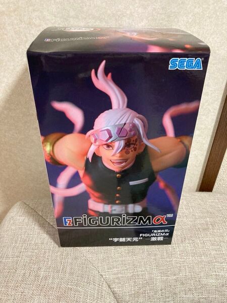 鬼滅の刃 宇髄天元 フィギュア+キャラ色紙