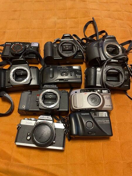 ★大量まとめて★フィルムカメラ Canon PENTAX OLYMPUS MINOLTA 10点セット まとめ売り
