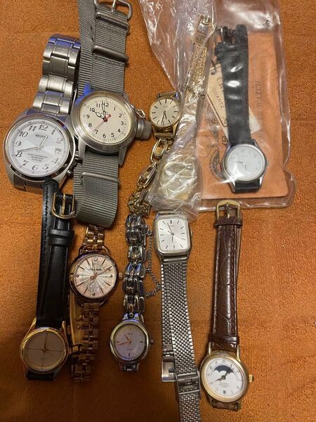 ★大量まとめ★腕時計 メンズ レディースSEIKO 他 10点セット