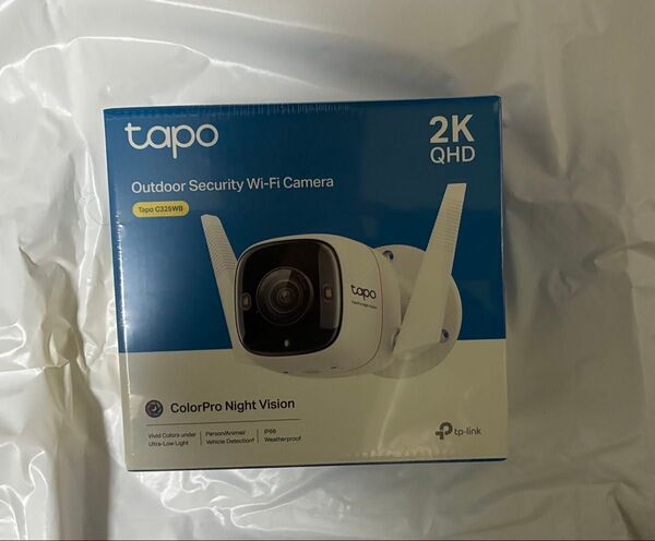 【未使用・未開封】Tapo C325WB TP-Link 防犯カメラ WiFi 屋外カメラ 2K QHD