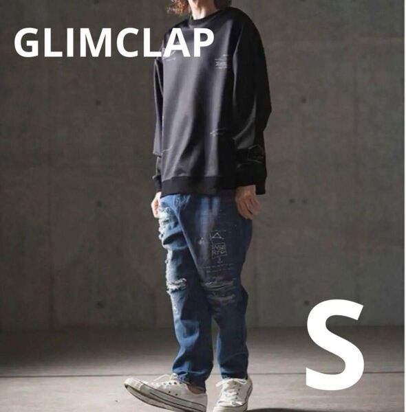 GLIMCLAP 長袖カットソー プルオーバー ジャージ S