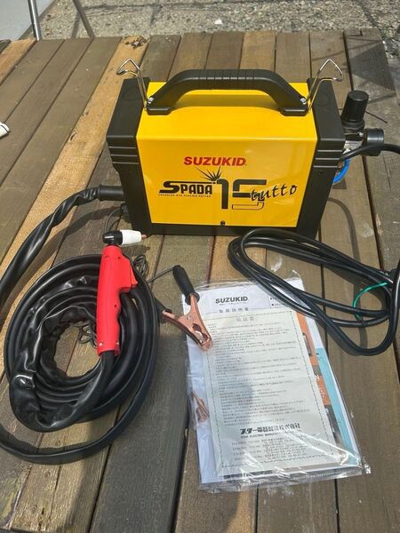 SUZUKID スズキッド 100V エアープラズマ切断機、カッター未使用に近い