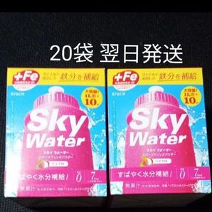 クラシエ スカイウォーター 1L用 20袋 翌日発送マルチアミノ酸配合! 栄養機能食品(鉄)粉末スポーツドリンク