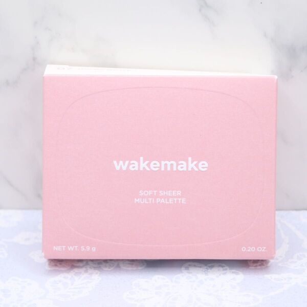 wakemakeウェイクメイク ソフトシアーマルチパレット 07モカモーヴ アイシャドウ