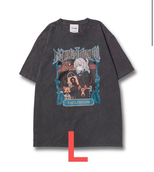 新品 Lサイズ vaultroom 猫麦とろろ VR × TORORO TEE