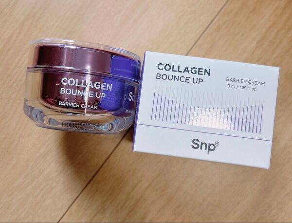 SNP エスエヌピーコラーゲンバウンスアップ バリアクリーム / 50ml