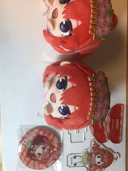 五等分の花嫁 中野五月セット ぬいぐるみ カード アクリルスタンド