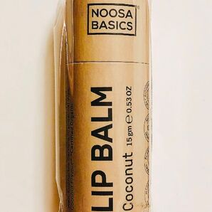 新品★NOOSA BASICS ヌーサ・ベーシックス★【リップバーム/ココナッツ】天然植物成分100%無添加!オーガニックコスメ