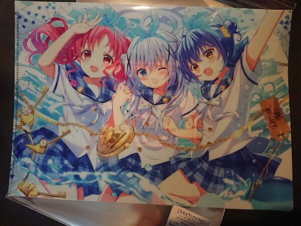 ご注文は東京アニメセンターですか? チノ、マヤ、メグ チマメ隊 クリアファイル ご注文はうさぎですか? BLOOM ごちうさ