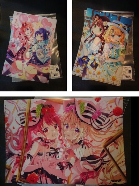 ご注文は東京アニメセンターですか? ココア、フユ、千夜、シャロ、メグ クリアファイル ご注文はうさぎですか? BLOOM ごちうさ