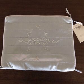 近沢レース ポーチ シルク100% 新品