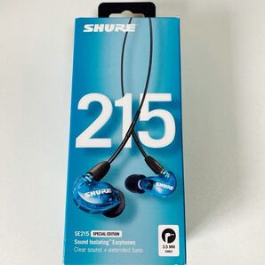 高遮音性イヤホン SE215 Special Edition SE215SPE-A トランスルーセントブルー