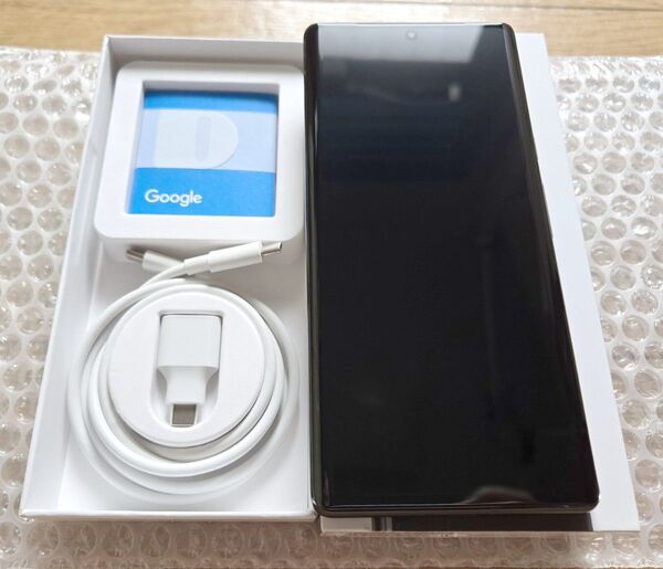 美品 Google Pixel6 Pro 256GB ストーミーブラック 公式SIMフリー