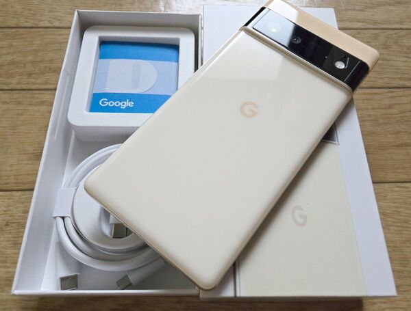 美品 Google Pixel6 Pro 128GB ソータサニー 公式SIMフリー