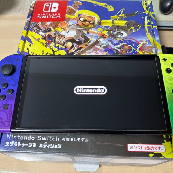 Nintendo Switch 有機EL スプラトゥーン3限定 極美品完全セット