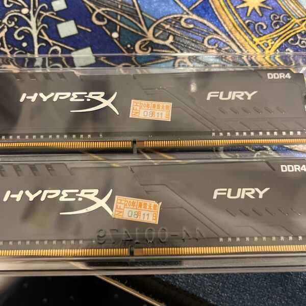 キングストンKingston FURY DDR4 8GBx2枚 16GB