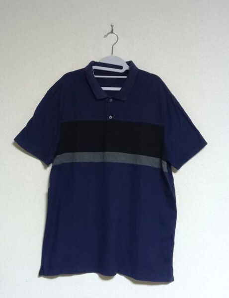 【 わけあり 】CALVIN KLEIN JEANS 半袖ポロシャツLサイズ