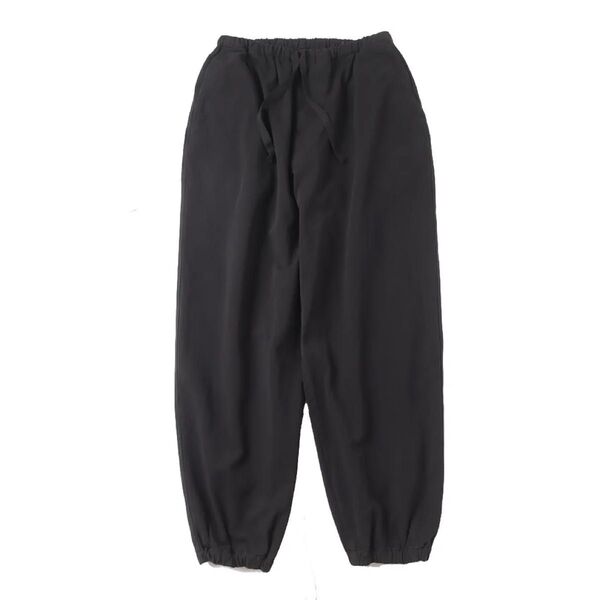 comoli 製品染ドローストリングパンツ A03-03004 サイズ1 イージーパンツ コモリ ワイドパンツ テーパード リブ