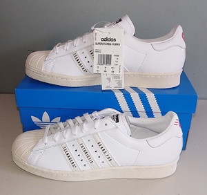 新品未使用★28.5cm★adidas superstar 80s HUMAN MADE 白×白★humanmade ヒューマンメイド super star US10.5 白 white NIGO