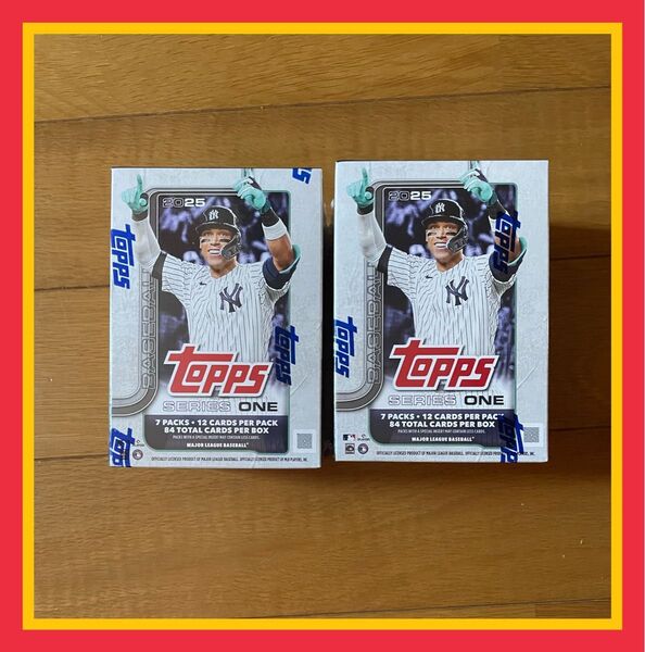 MLB 2025 TOPPS SERIES 1 2Boxセット