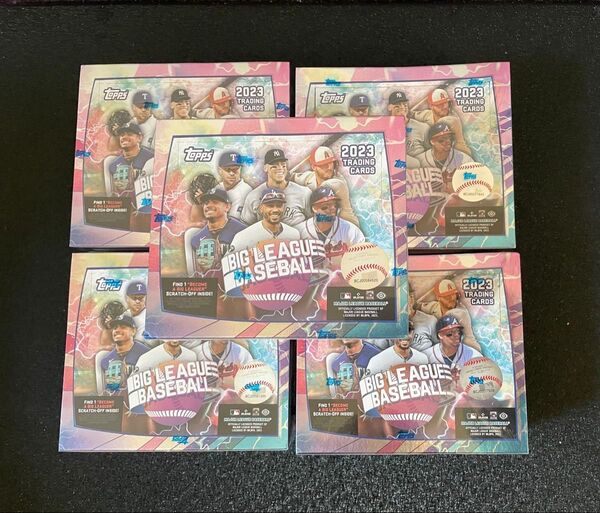 【廃盤】新品 2023 Topps Big League Baseball 5Box