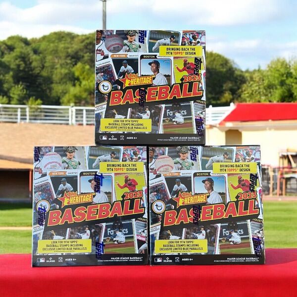 相場平均よりお安くしてます【廃盤】新品 2023 Topps Heritage Baseball 3Box