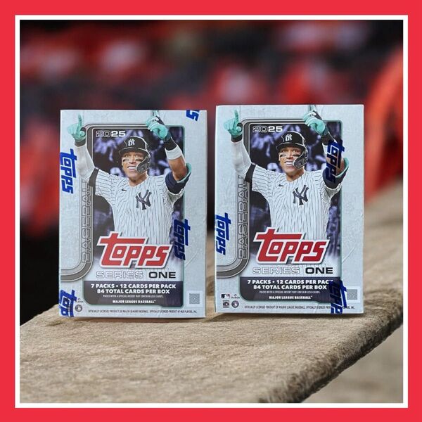 MLB 2025 TOPPS SERIES ONE 2Boxセット