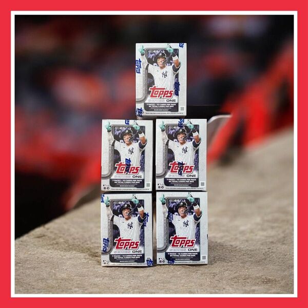 MLB 2025 TOPPS SERIES ONE 5Boxセット