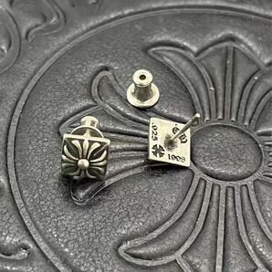 片耳用 ピラミッドスター シルバー925 silver クロス