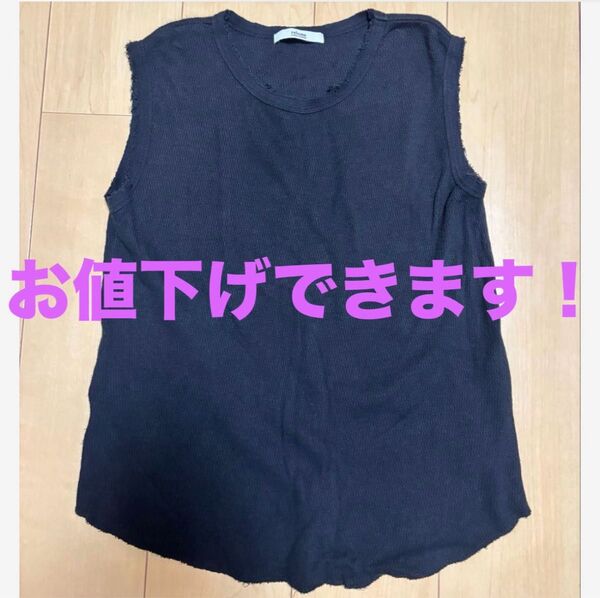 relume journal standard ダメージ ノースリーブ Tシャツ