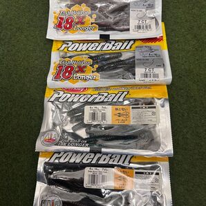 NO.5940 バークレイ (Berkley) パワーホッグ4 未開封品4点セット